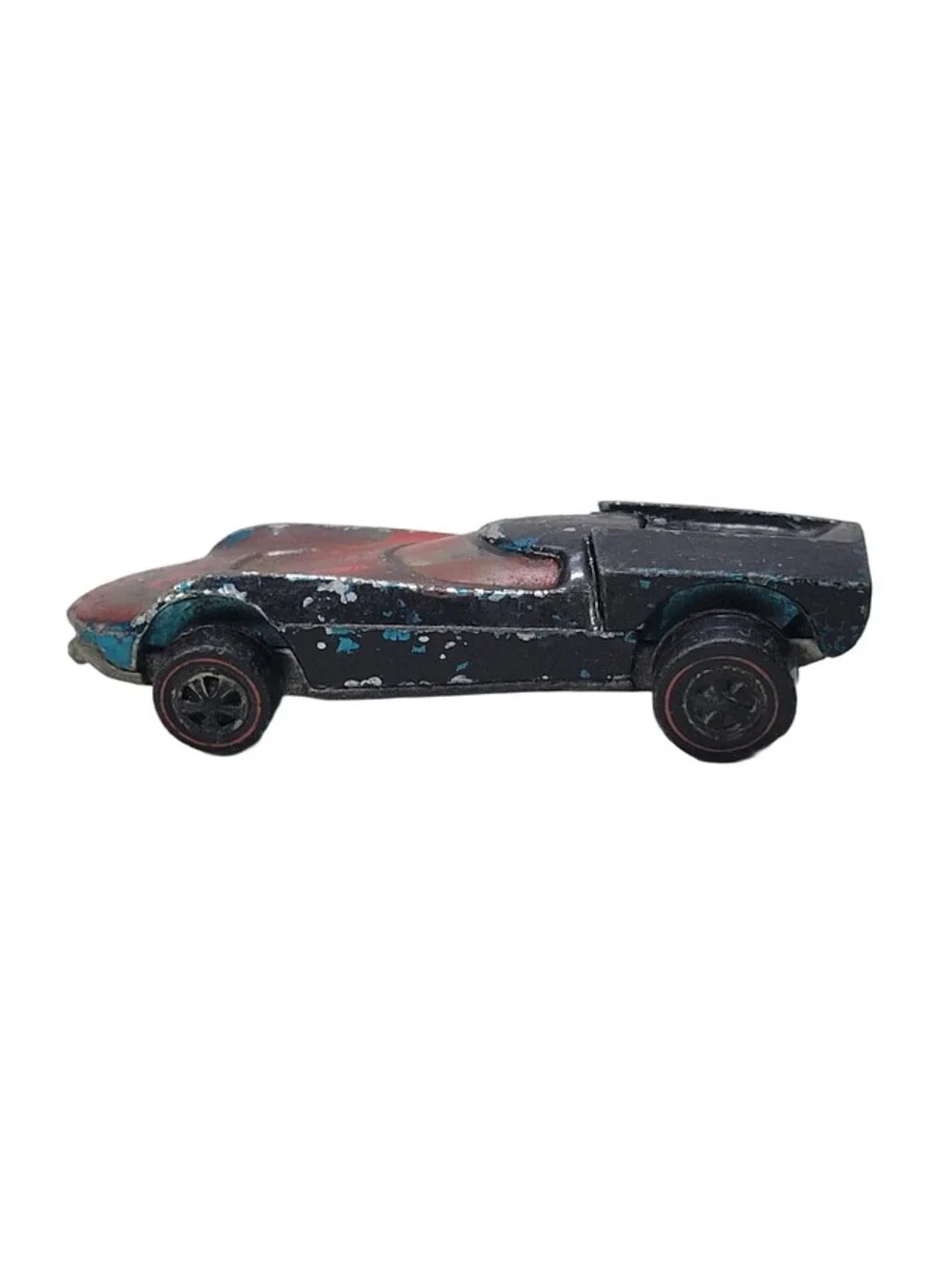 Hot Wheels Vintage Redline Turbofire Blue 1968 Mattel USA